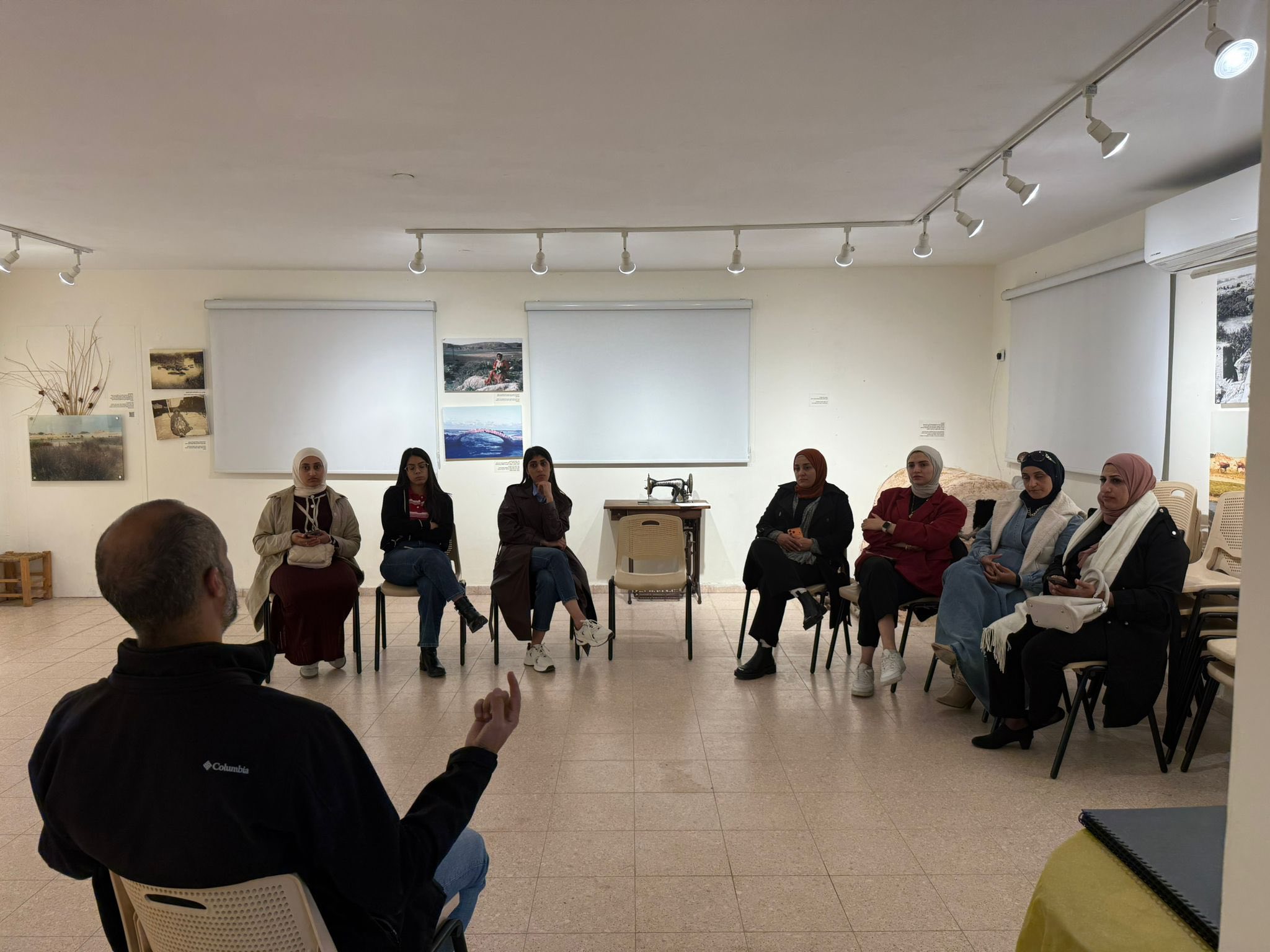 *طاقم تعاونية التنظيف "أمل" في زيارة لمتحف جسر الزرقاء*